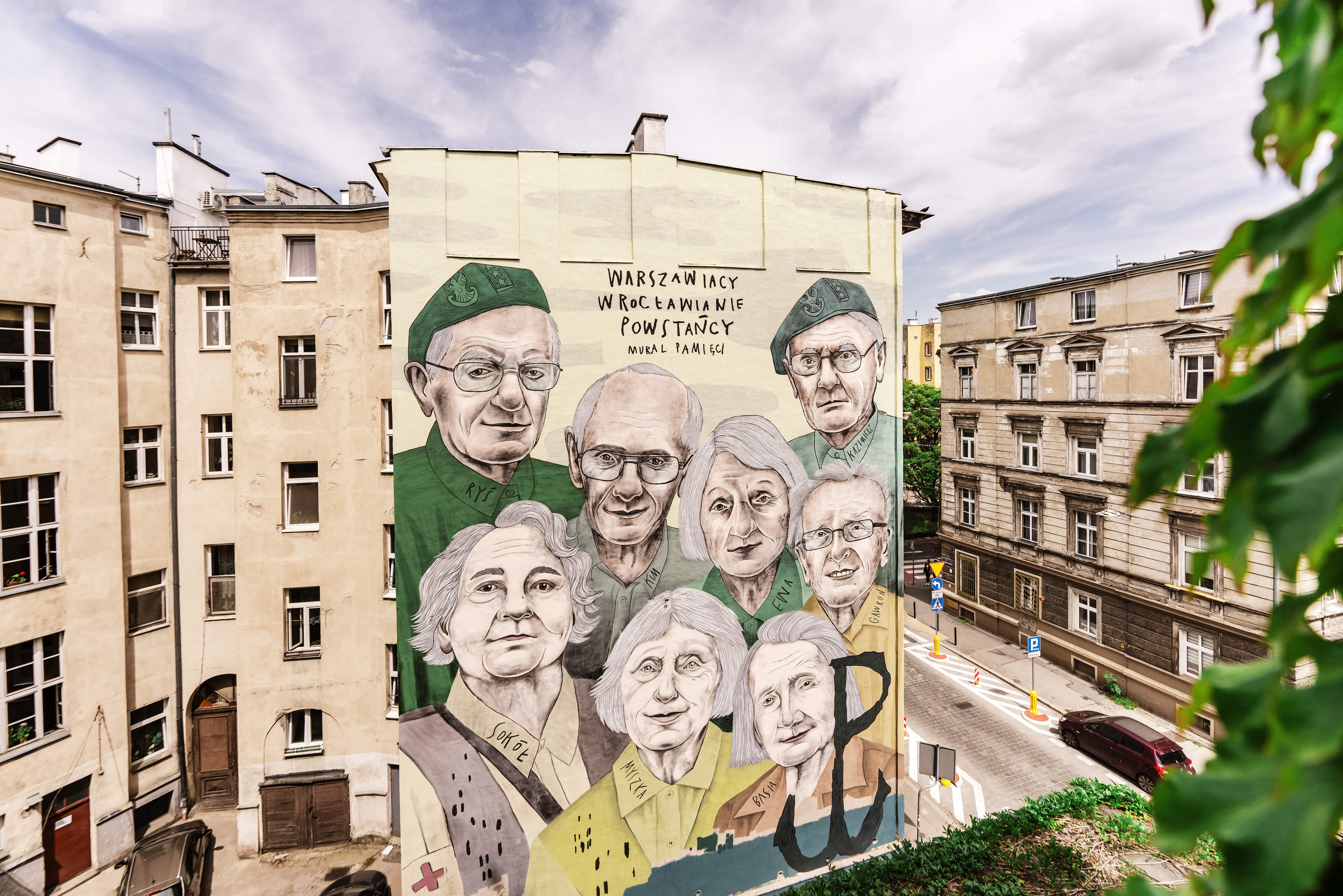 „WARSZAWIACY – POWSTAŃCY – WROCŁAWIANIE” – dziś mija rok od odsłonięcia muralu!